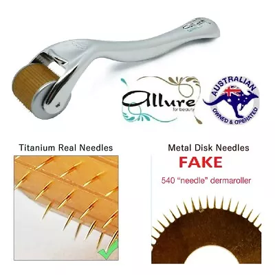$20.66 • Buy Derma Roller 192 Titanium Microneedles 0.25mm-2.5mm Anti Aging Skin Care