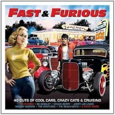 Fast & Furious 2-CD NEW SEALED Sabres/Duals/Red Foley/Johnny Zorro/Charlie Ryan+ • £4.99
