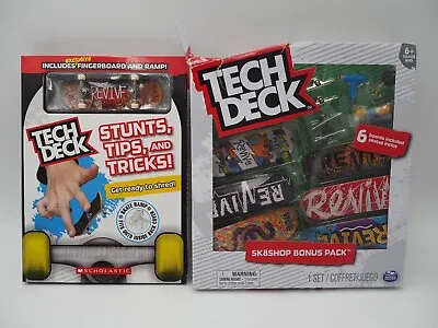 Tech Deck Sk8shop Bonus Pack  & Stunts Tips And Tricks. • $15