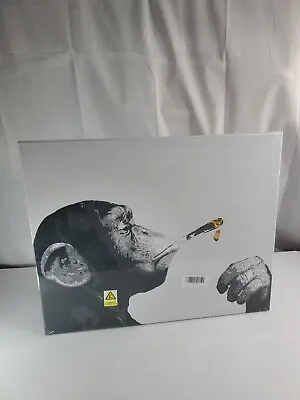 Monkey Chimp Smoking Spliff Banksy Canvas Rolled Wall Art Print - NEW SEALED • $29.99