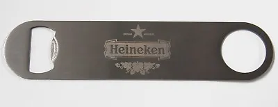 Heineken Lager Bar Blade Speed Beer Bottle Opener New Stainless Steel • $9.90