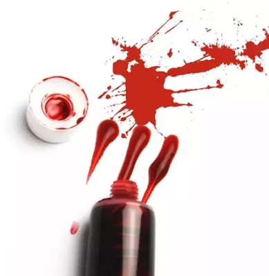 Fake Blood Halloween Red Vampire Zombie Make Up Fancy Dress Gory Wound Horror UK • £2.99