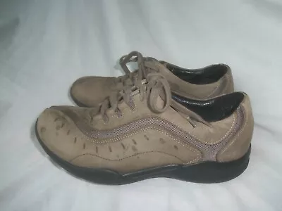 $22 • Buy Clarks Wave 86510 Wheel Brown Leather Lace Up Walking Oxford Sneaker Shoe 7m 7