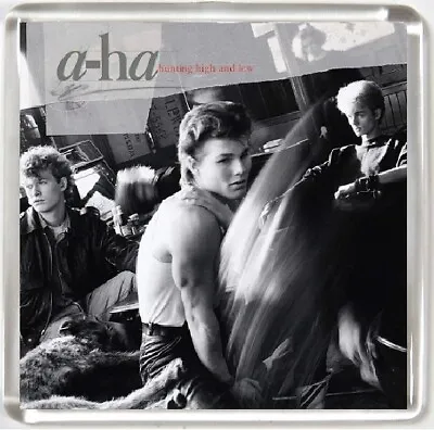 A-ha HUNTING HIGH AND LOW ALBUM COVER FRIDGE MAGNET • £2.19