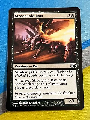 Magic The Gathering MTG Future Sight STRONGHOLD RATS • $1.75