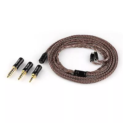 Tripowin Amber 32AWG OFC Oxygen Free Cable HiFi Earphone Cable For Audiophile • $26.99