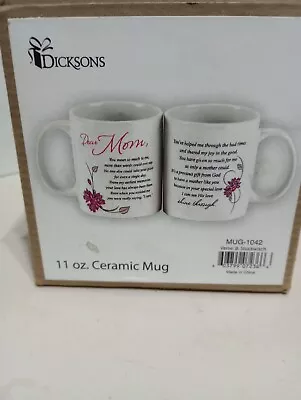 Mother's Day Dear Mom Cup 11oz. New • $16.95