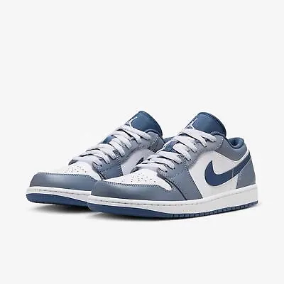 Nike Air Jordan 1 Low AJ1 Ashen Slate Men Casual Shoes Sneakers 553558-414 • $125