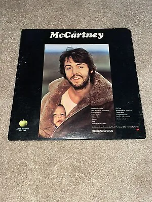 McCartney: Self Titled 1970 Vinyl 12  LP Record Apple Records  • $20