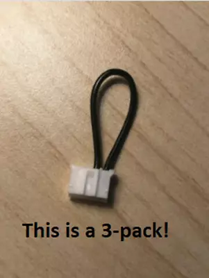 Mitel DECT Jumper Plug Clip (x3)  - White Pin Power Cordless Wireless 50005521 • $15