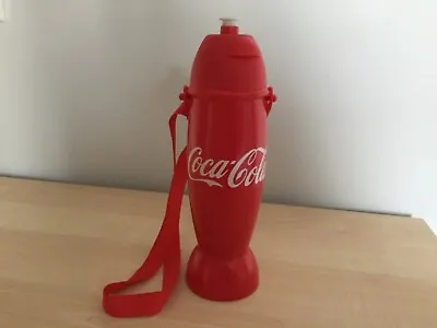 Vintage And Rare Coca-Cola Drink Bottle With Carry Strap - Holds 1.5 Pints/900ml • £5