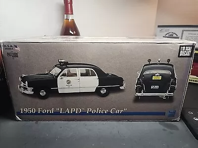 USA Models Precision Miniatures 1/18 Diecast 1950 Ford LAPD Police Car NEW • $320