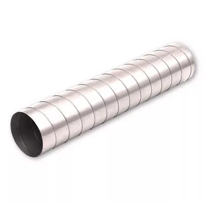 4  X 5' Spiral Pipe (Duct) 26 Ga. With Male Duct Connector (1-Pack)  • $125