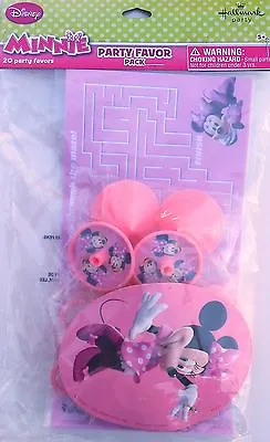 Party Favors Pack DISNEY MINNIE MOUSE Birthday Loot Bag Filler 20 Piece • $5.95