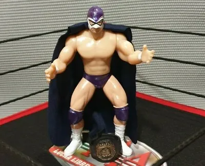 EL FANTASMA Mexican Wrestler Toy 7  Tall - Juguete De Luchador Mexicano • $14.99