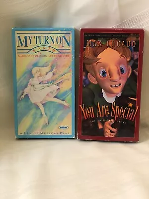 Classic VHS Movie Bundle - You Are Special And My Turn On Earth • $35