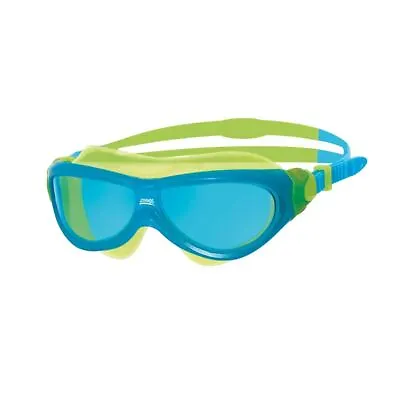 Zoggs Phantom Junior Mask Swimming Goggles - Blue/Green/Tint • £21.47