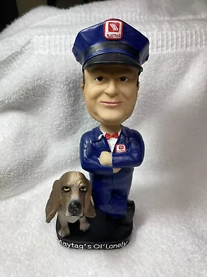 VINTAGE Maytag Company Newton Iowa Advertising Bobble Head Old Lonely  EUC • $14.99