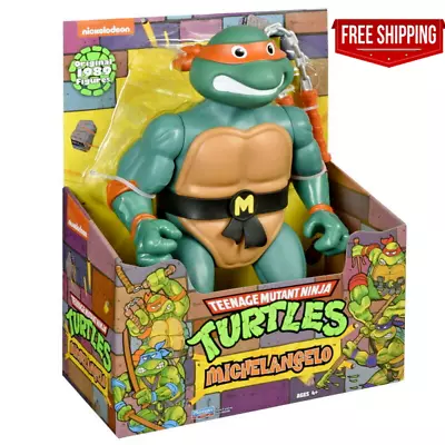 Teenage Mutant Ninja Turtles 12  Original Classic Michelangelo 1989 Giant Figure • $12.49