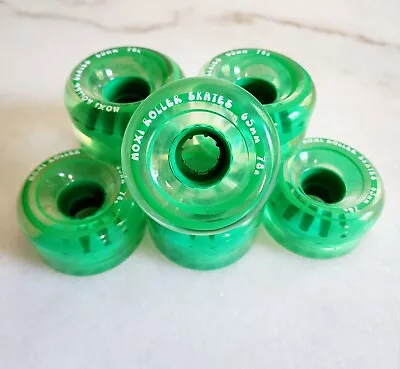 BLOWOUT SALE! Moxi Gummy Wheels 8-pack UNUSED 65mm-78A + FREE GIFT • $59.95