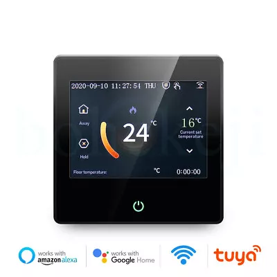 £59.99 • Buy WiFi Smart Thermostat With Celsius/Fahrenheit Touch Screen Work With Alexa UK