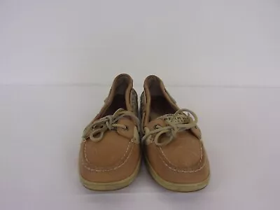 $4.49 • Buy Sperry Slip On Loafer Flat SIZE: 9.5M TAN