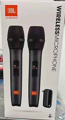 JBL JBLWIRELESSMICAM 2 Wireless Dynamic Microphones With Receiver + 2 Batteries • $96