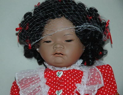 $199.99 • Buy World Gallery By Val Shelton African/America Yolanda Bisque Doll Ltd Ed NIB