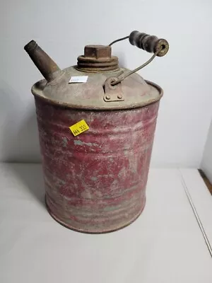 Vintage Galvanized Metal 1 Gallon Gas Can • $16.99