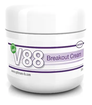 V88 Breakout Cream Salicylic Acid Spots Blackheads Blemishes Problem Skin 50 G • £11.99