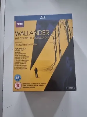 Wallander Series 1 To 4 Complete Collection - BLURAY- NEW SEALED  • £10