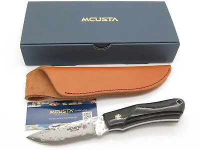 Mcusta Mike Irie Sport 200 Seki Japan Micarta Damascus Fixed Blade Hunting Knife • $296