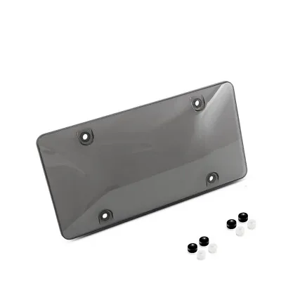 $7.95 • Buy Unbreakable Tinted Smoke License Plate Tag Holder Frame Bumper Shield Cover New