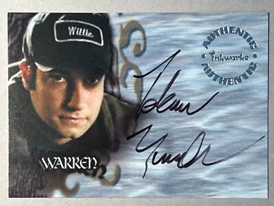 ADAM BUSCH As Warren Buffy The Vampire Slayer Season 6 Autograph Card Auto A32 • $23.99