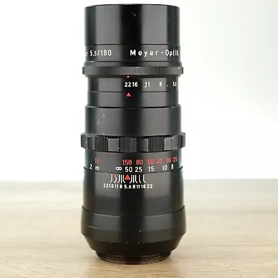 Meyer Optik Görlitz Telemegor 180mm F/5 - 15 Blade Aperture - Telephoto Lens M42 • £99.99