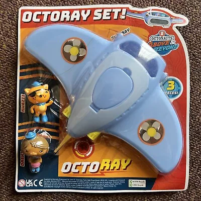 £13.99 • Buy Octonauts Octoray Set With Kwazii And Dashi Figures NEW FREE P&P!