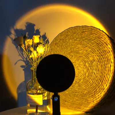 £25.78 • Buy LED Projection Lamp Sunset Rainbow Sun USB Projector Light