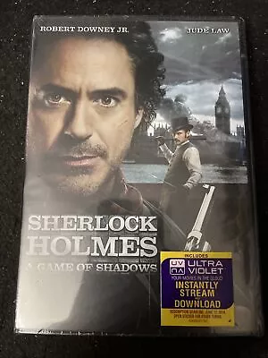 Sherlock Holmes: A Game Of Shadows (DVD 2012) Robert Downey Jr New Sealed • $3.39