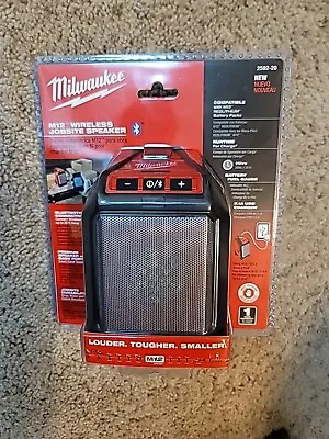 *NEW* Milwaukee Tool 2592-20 M12 Wireless Jobsite Speaker (NEW SEALED) • $89