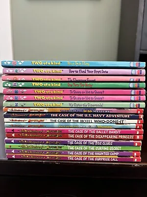 Mary Kate And Ashley Olsen Lot Of 17 Books Two Of A Kind And The Adventures Of  • $19.99