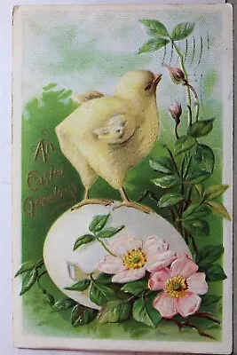 Easter Greeting Postcard Old Vintage Card View Standard Souvenir Postal Post PC • $0.55