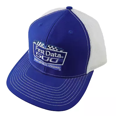 Martinsville Speedway First Data 500 Mesh Trucker Cap Nascar Stock Car Racing OS • $21.87