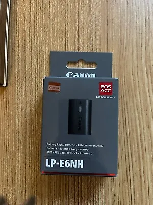 Canon LP-E6NH Battery Pack. Brand New Genuine Fits Various Canon EOS R5 & R6 • £70
