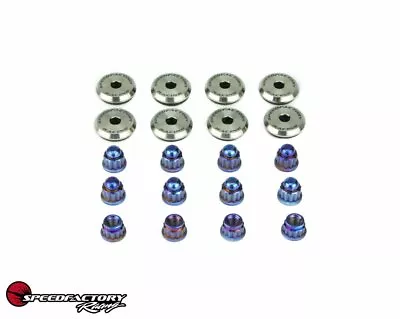 SpeedFactory B-Series VTEC Titanium Valve Cover Hardware Set Burnt Finish • $126.34