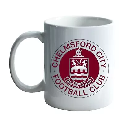 Chelmsford City FC Ceramic Mug Cup Fathers Day Christmas Birthday Gift Idea Fan • £13.99
