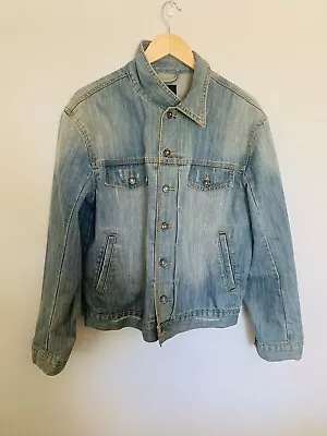 Just Jeans Lightwash Denim Jean Jacket Ladies Size 14 L Cotton Women’s • $16.50