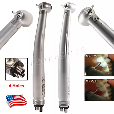 Dental LED Fiber Optic E-generator Air Turbine / High Speed Handpiece Yabangbang • $26.99