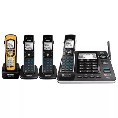 Uniden Xdect 8355+3wp 1.8ghz 4 Handsets Digital Corldess Phone+answer Machine • $229.95