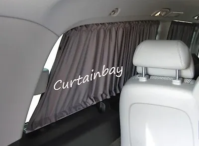 Mercedes Viano Vito 639 Curtains Camper Curtain Set Black • $118.75