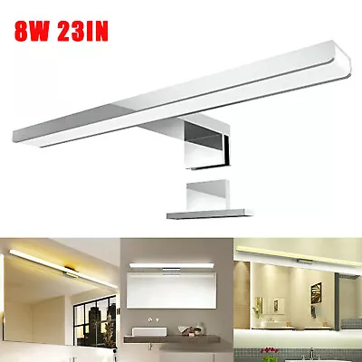 New LED Bathroom Mirror 6000K Make-up Mirror Light Vanity Lighting Wall Lamps 8W • $27.12